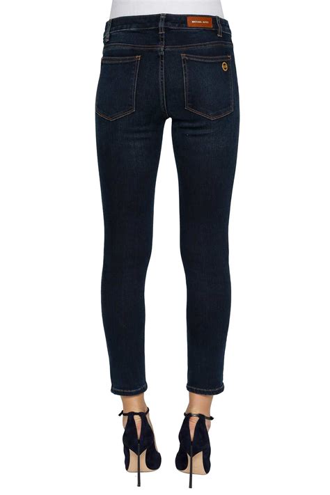 michael kors womens leather trousers|Michael Kors denim pants.